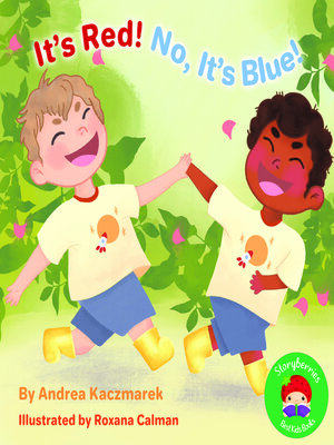 cover image of It's Red! No, It's Blue!
